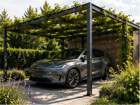 Structure aluminium thermolaqué sur mesure